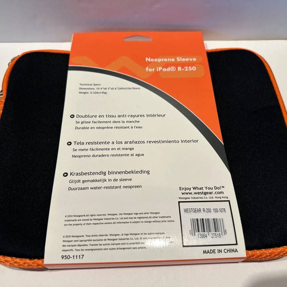 Westgear Neoprene Sleeve for iPad